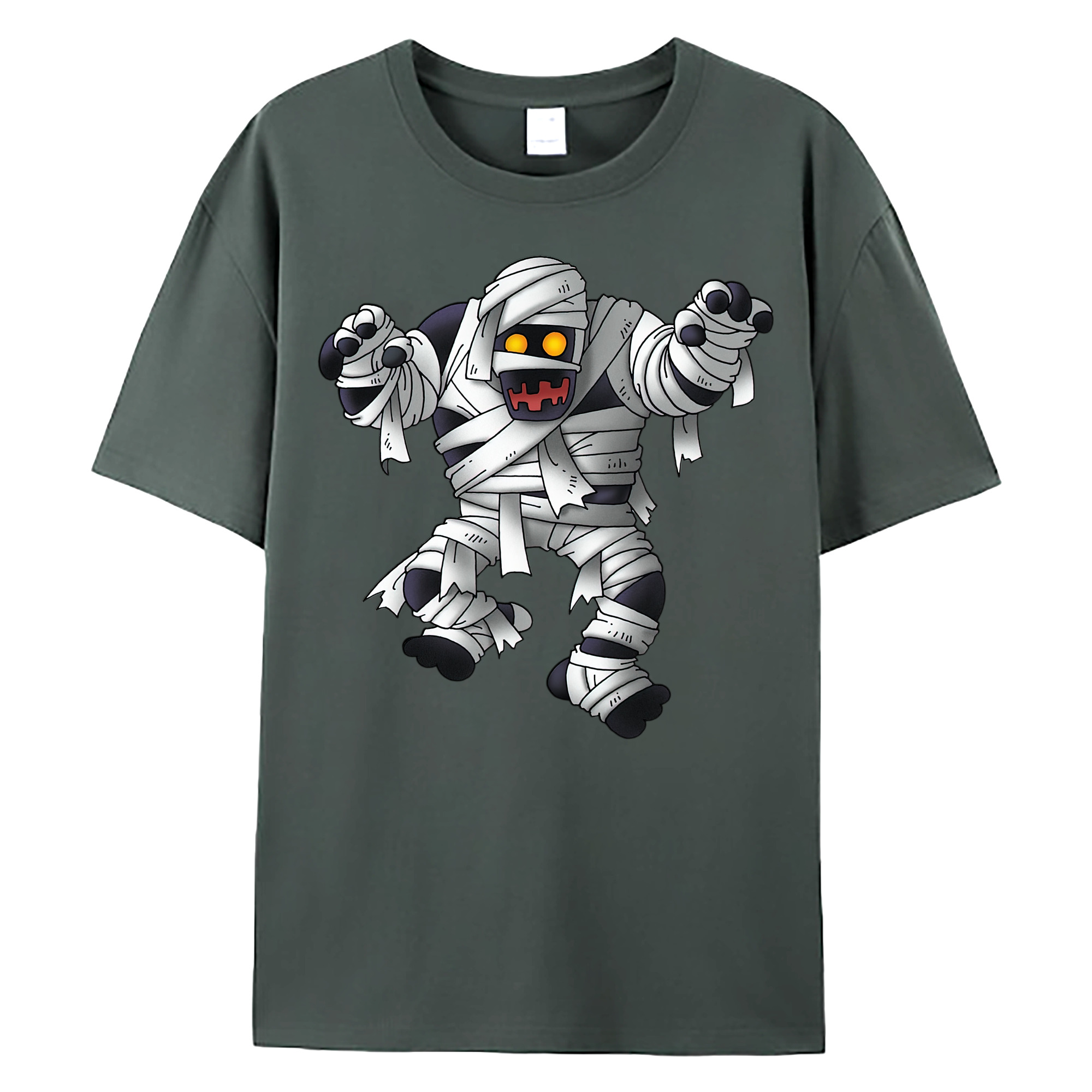 （画像用） ドラゴンクエスト Doragon Kuesuto Dragon Quest 綿100％ メンズ半袖Tシャツ｜肌触りやわらか＆通気性